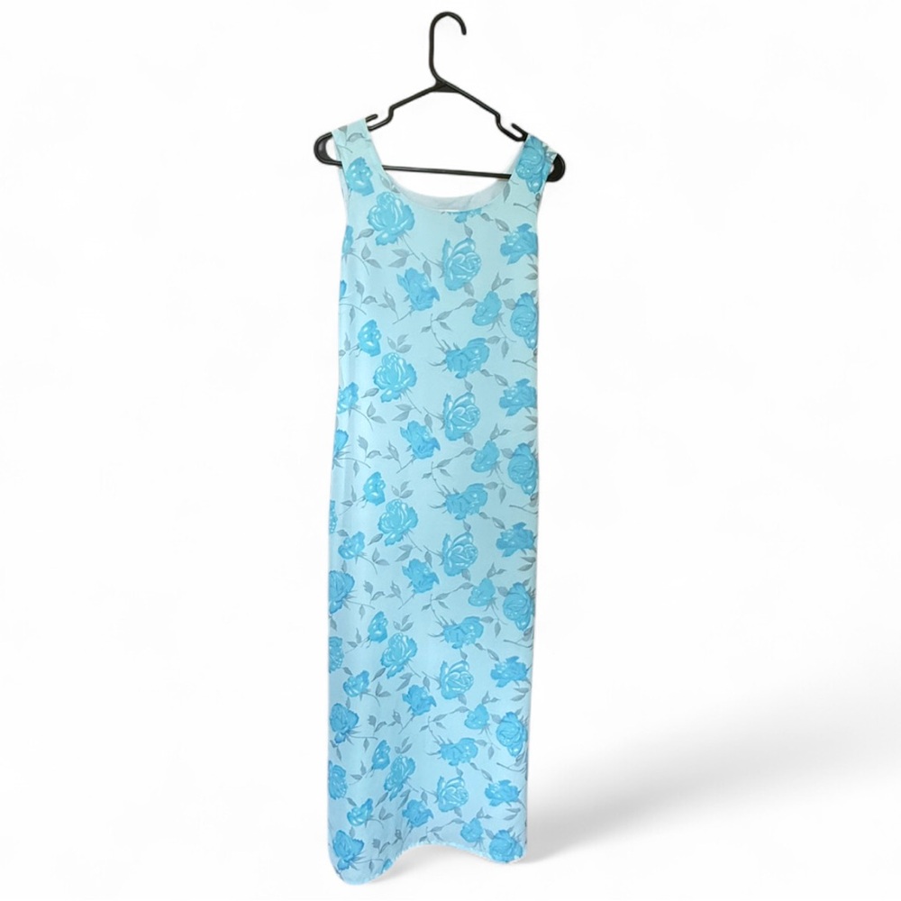 🌸 Vintage Accomplice Blue Floral Maxi‎ Dress 🌸